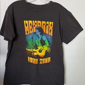 Hendrix Graphic large T-Shirt - grey/blk